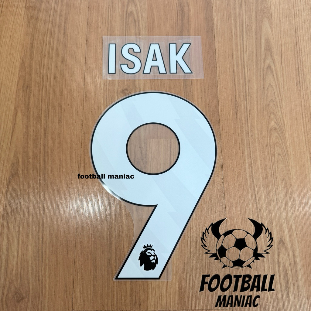Nameset Original Liverpool Home & 3rd 2025/2026 Isak #9