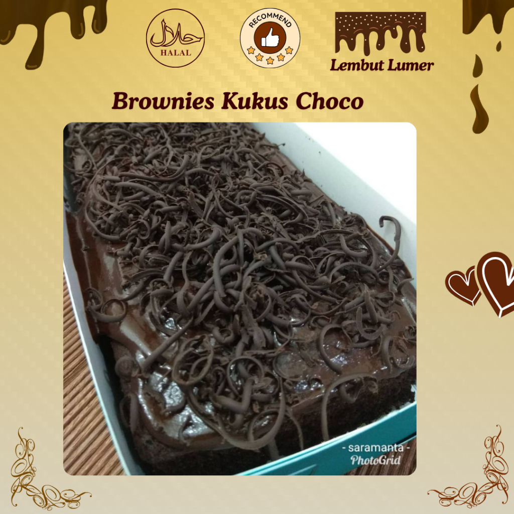 Brownies Kukus Coklat Oleh-oleh Jogja – Brownies Coklat Halal, Lembut, Lumer & Garansi rasa Bintang 