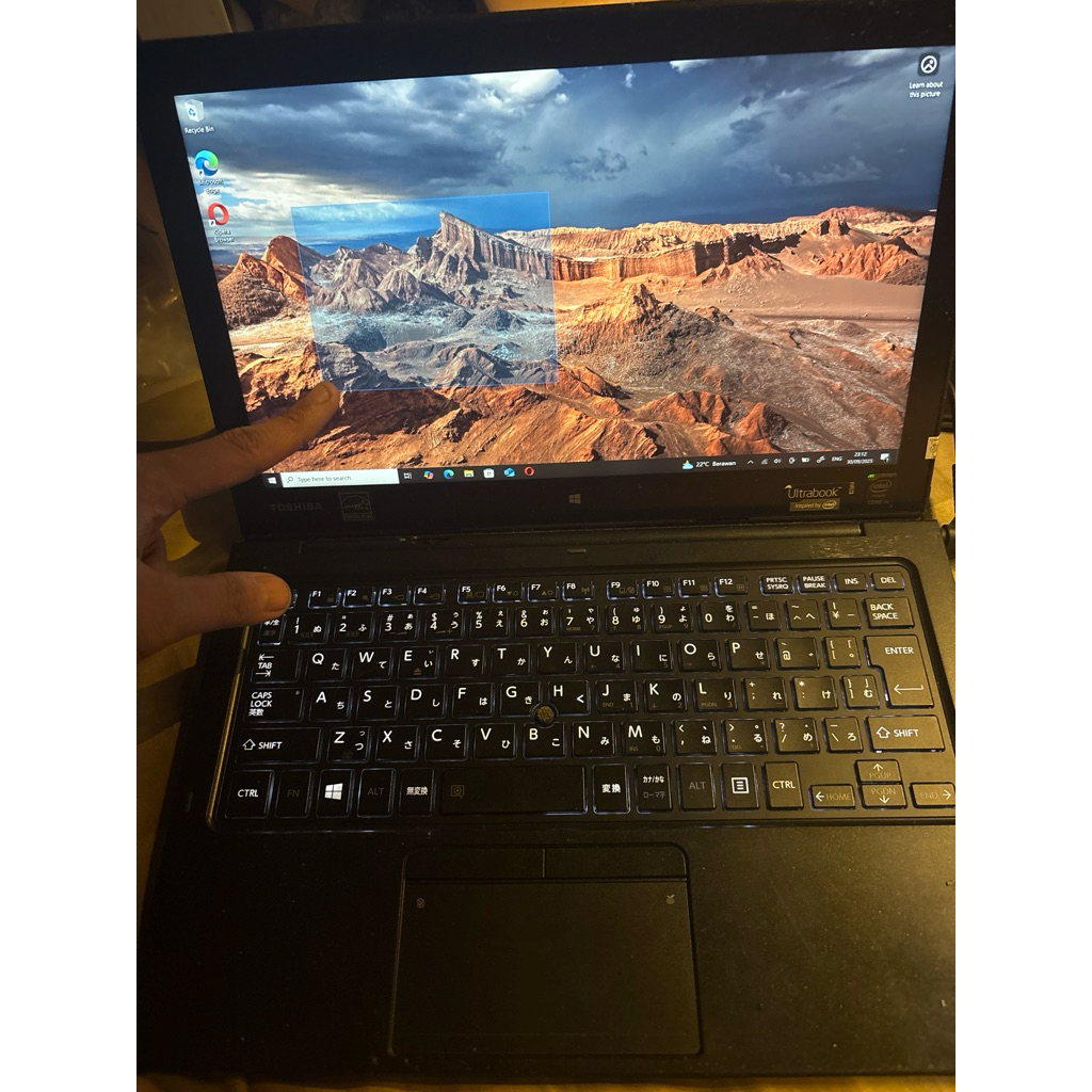 Ultrabook Laptop 2 in 1 Toshiba Dynabook Core M5 4/128GB R82/P