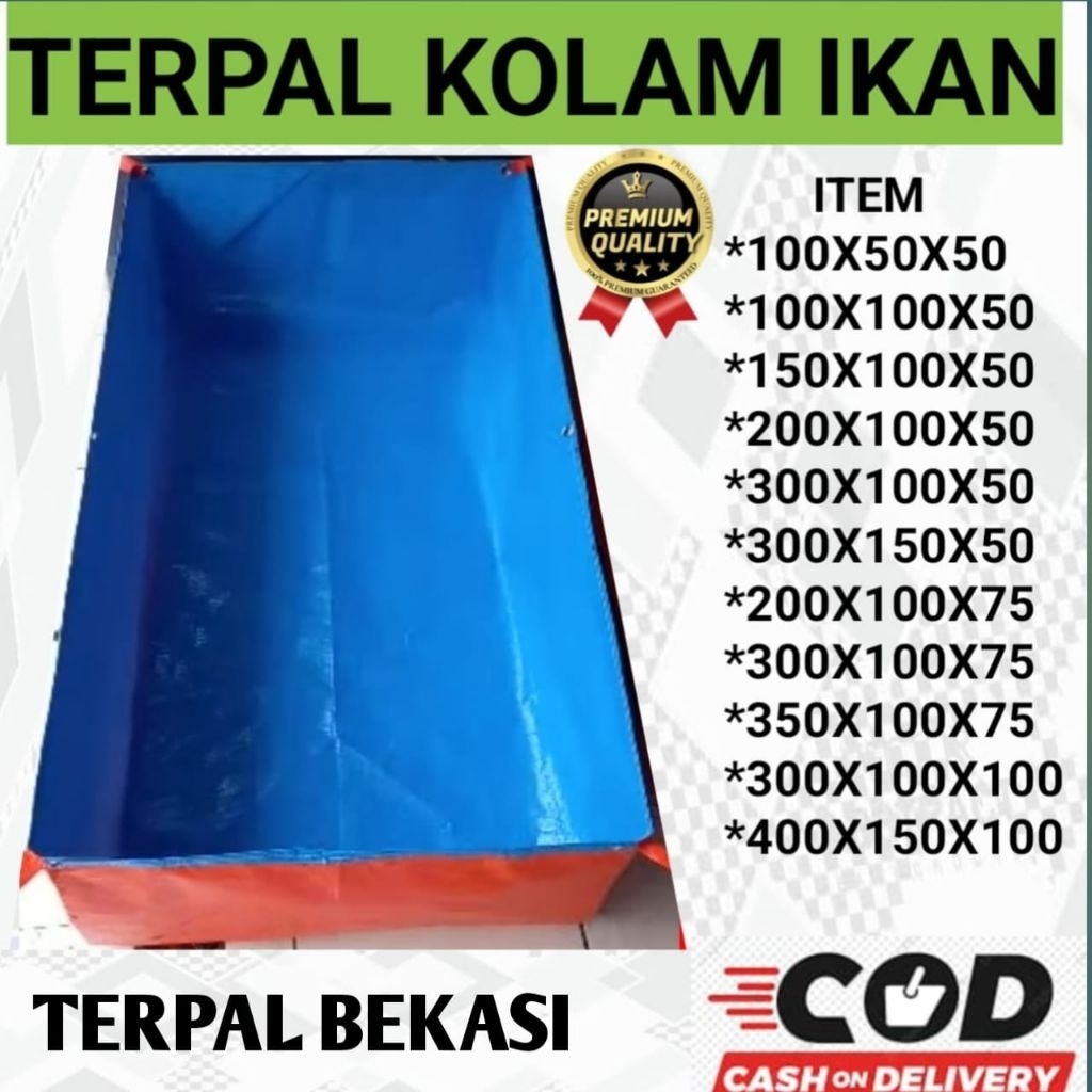 Terpal Kolam Ikan Korea Anti Bocor Berkualitas