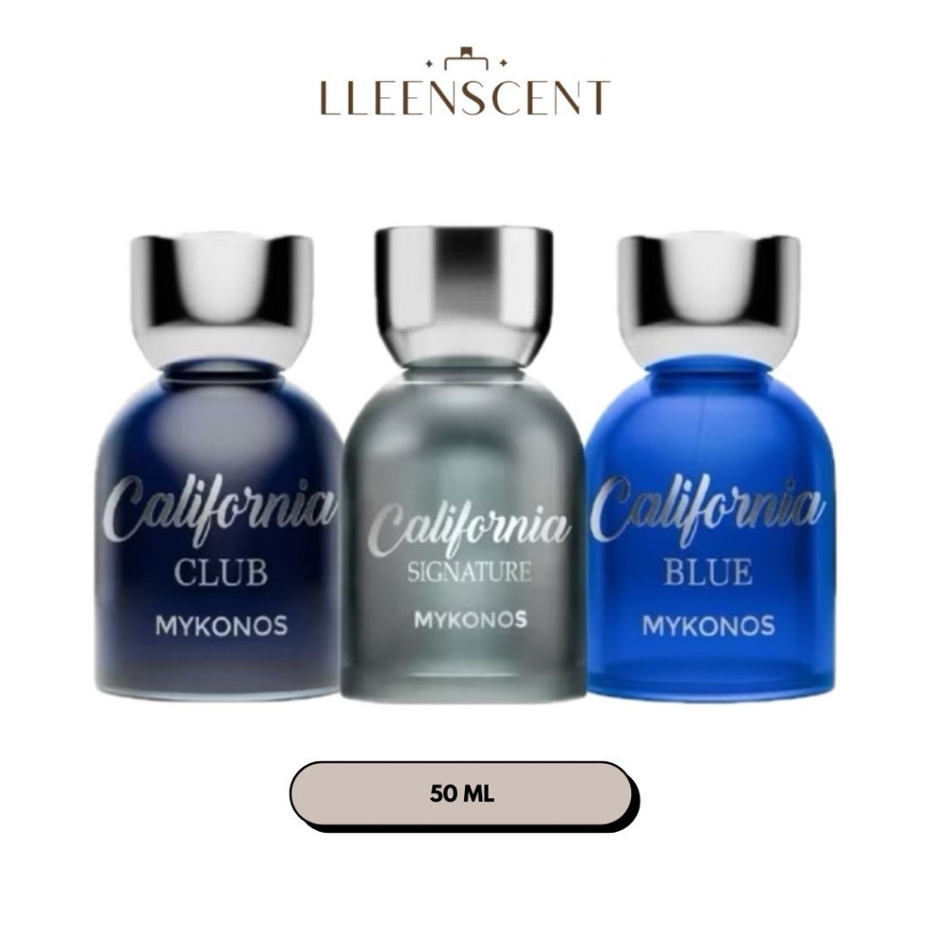 Mykonos California Series - Extrait de Parfum 50 ml | California Signature | California Blue | Calif