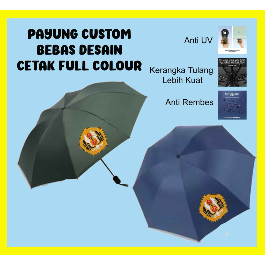 Sablon Payung | Payung Custom | Custom Payung
