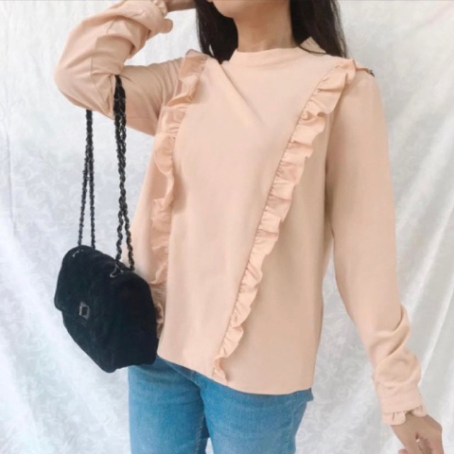 NEW. ENVIO BLOUSE bahan sifon