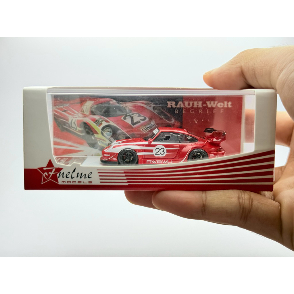 FUELME MODEL 1:64 PORSCHE RWB WU MICHAEL WUS RETRO RED LIMITED 1499