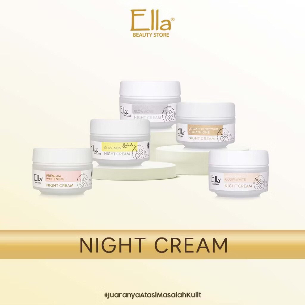 Night Cream Ella Skincare All Varian