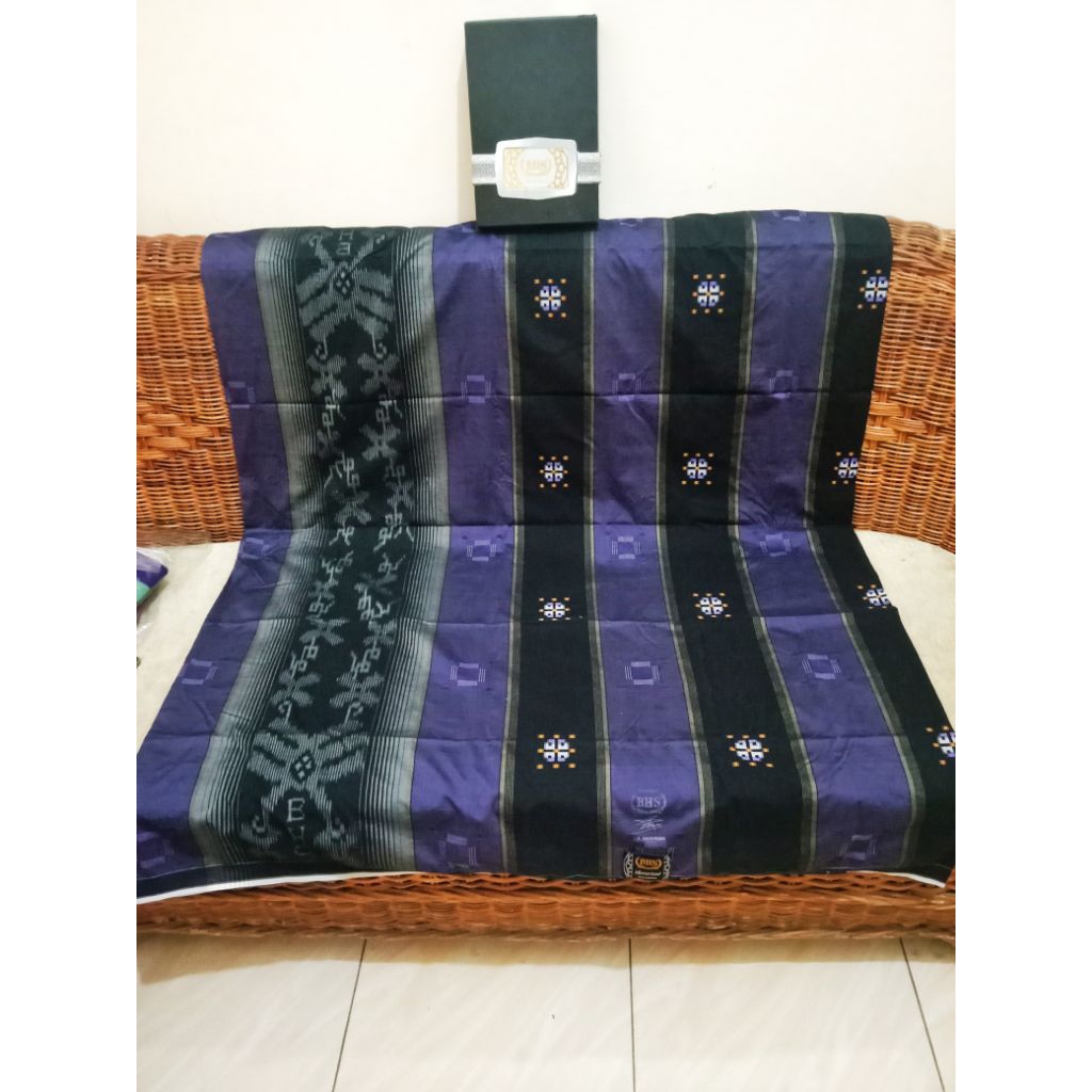 BHS MERCERIZED SONGKET GOLD LENGKAP BOX/DUS SECOND