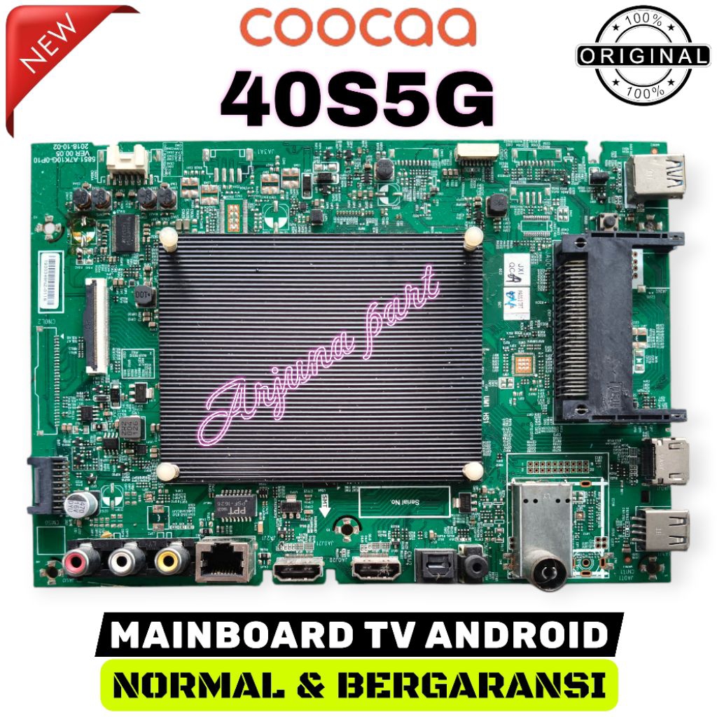 MB TV COOCAA 40S5G / MAINBOARD TV COOCAA 40S5G / MESIN TV COOCAA 40S5G / MODUL TV COOCAA 40S5G / MB 