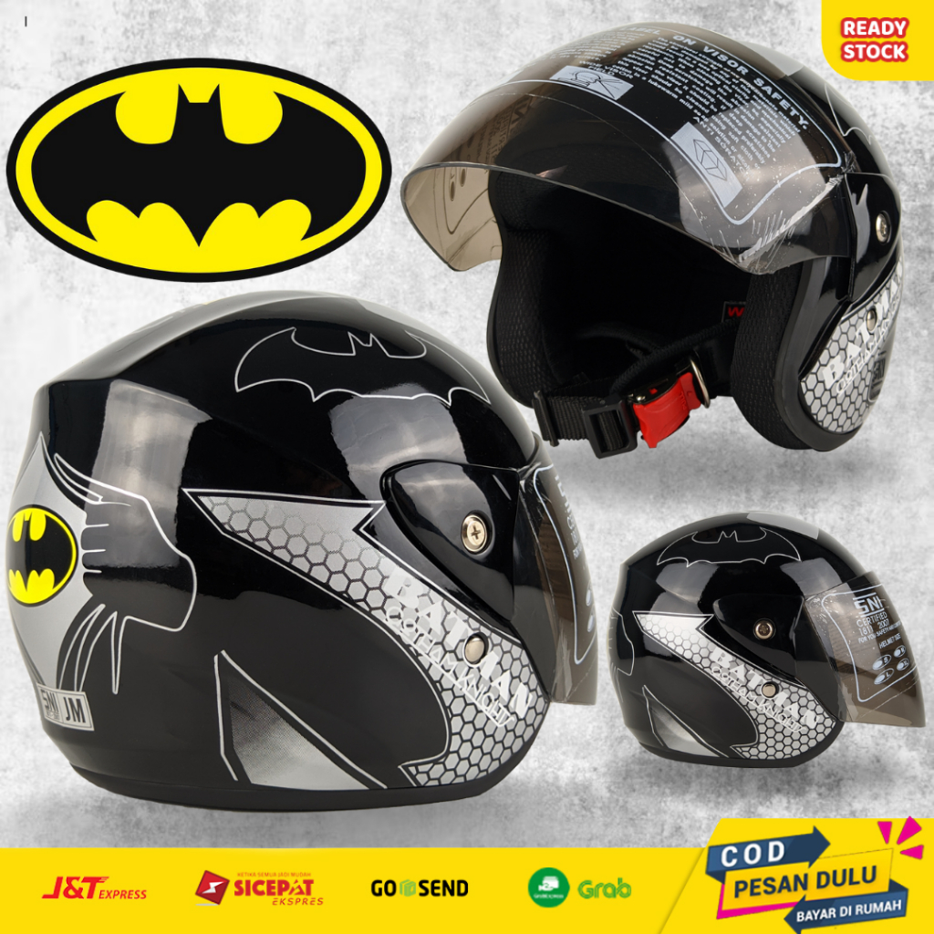 Helm Anak Kecil Laki Laki Lucu SNI 1-9 Tahun