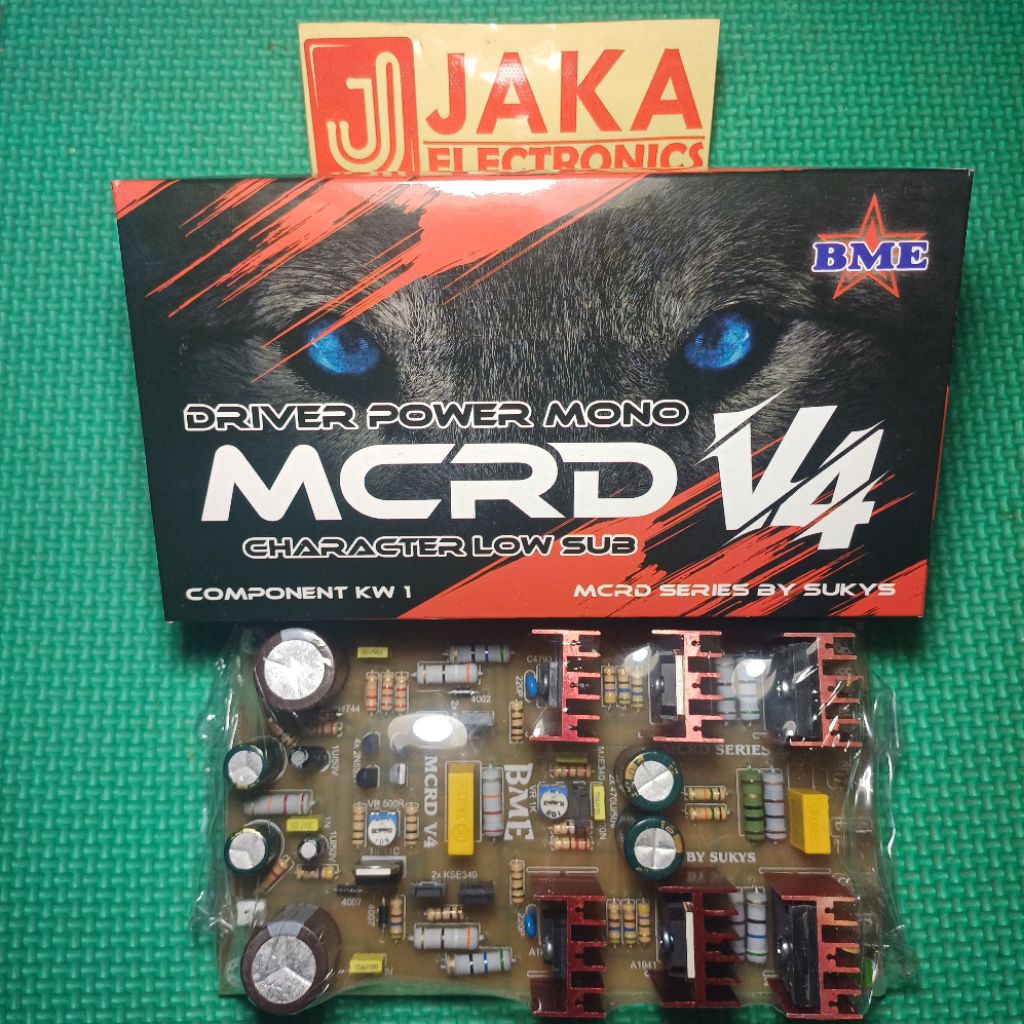 Kit Power Driver Mono Sub Low MCRD V4 BME