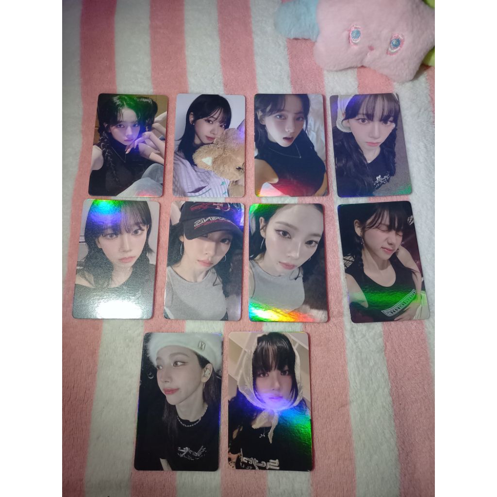 AESPA PHOTOCARD UNOFFICIAL HOLOGRAM