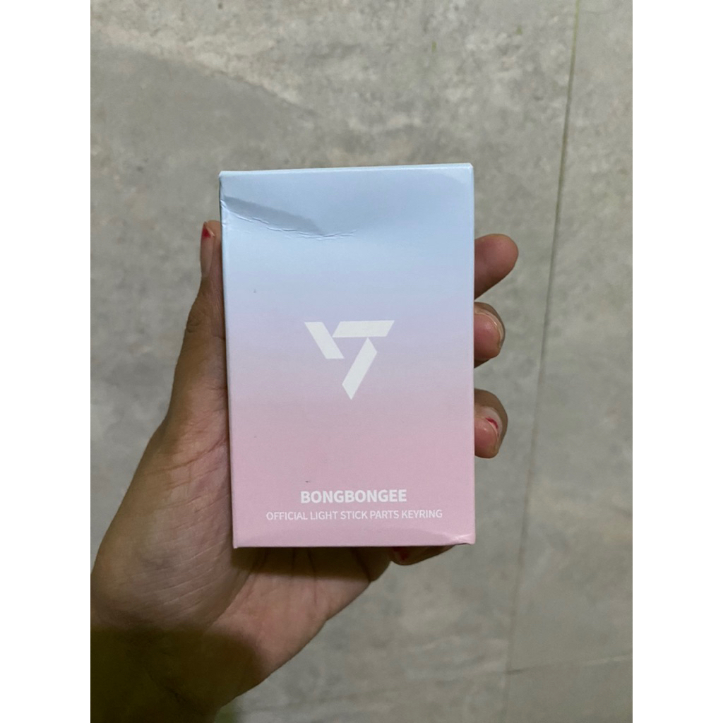 [NEW SEALED] CARATBONG BONGBONGEE OFFICIAL LIGHT STICK PART KEYRING