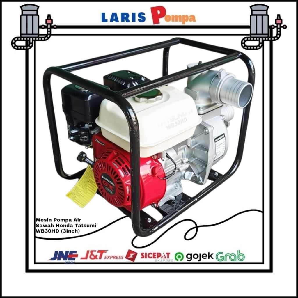 Mesin Pompa Air Sawah Honda Tatsumi WB30HD (3Inch)