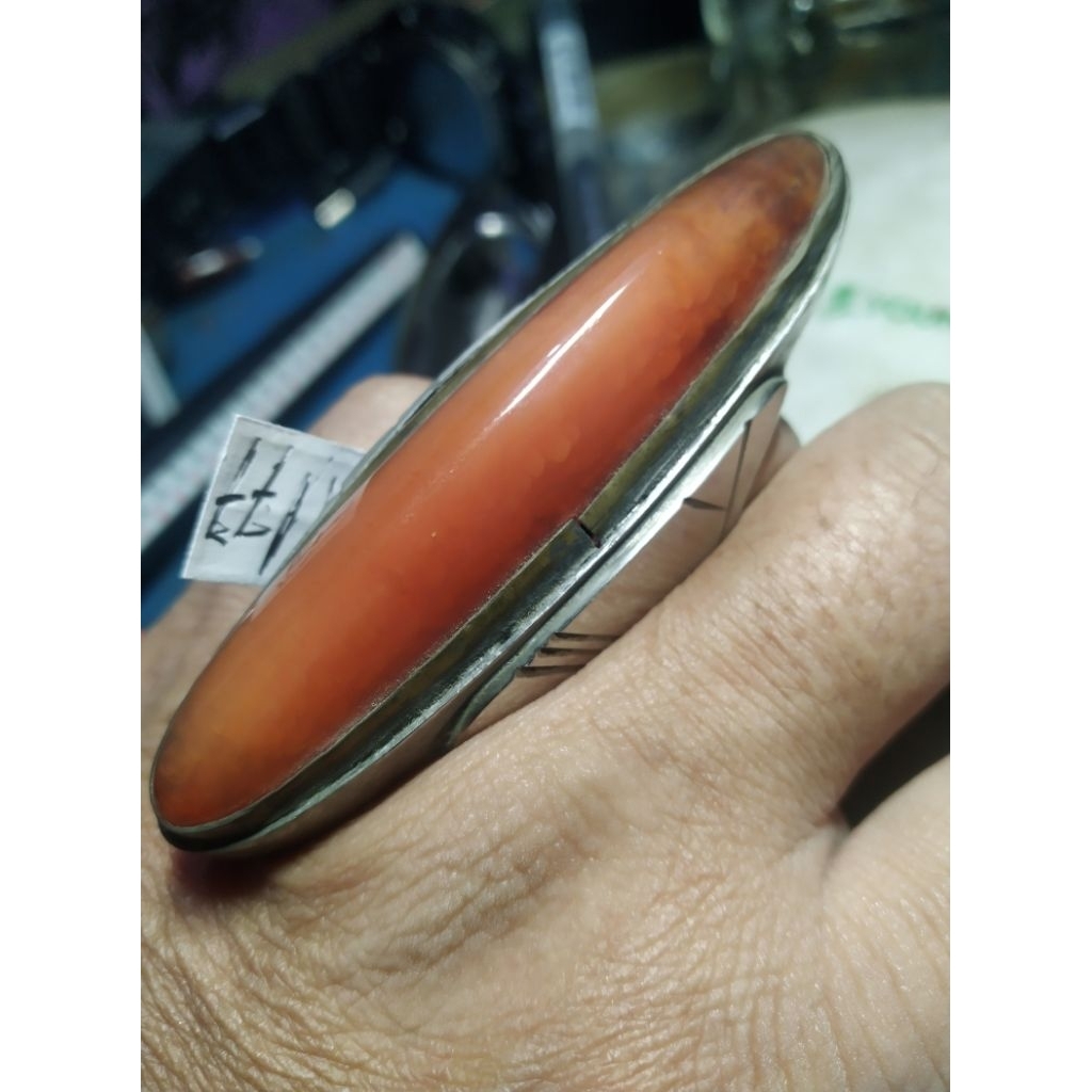 Batu Akik PandanRudal Pepaya Unik Kode t1/77