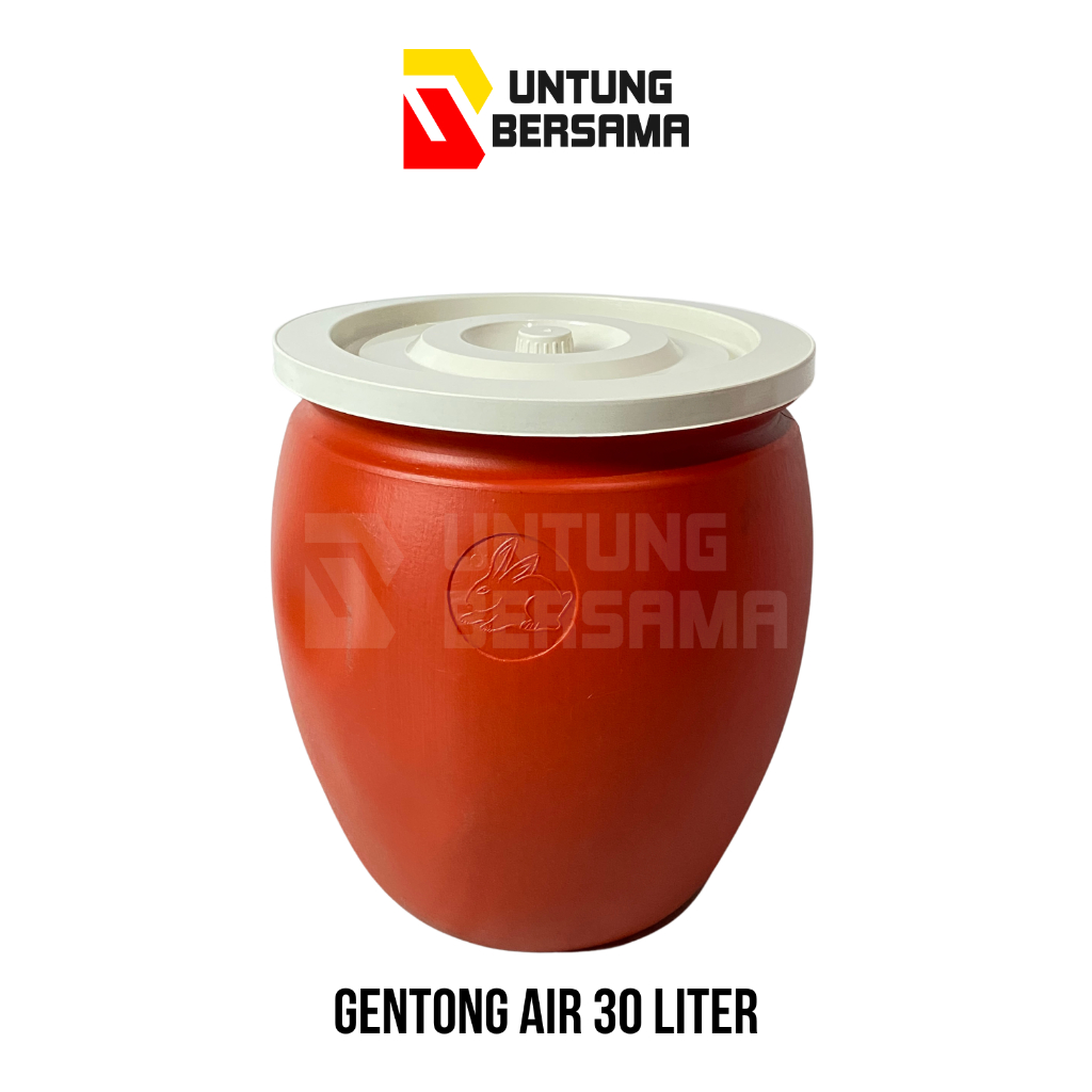 TONG AIR MERAH / GENTONG AIR 30 LITER, 40 LITER, 60 LITER, 80 LITER, 130 LITER, 160 LITER / GENTONG 