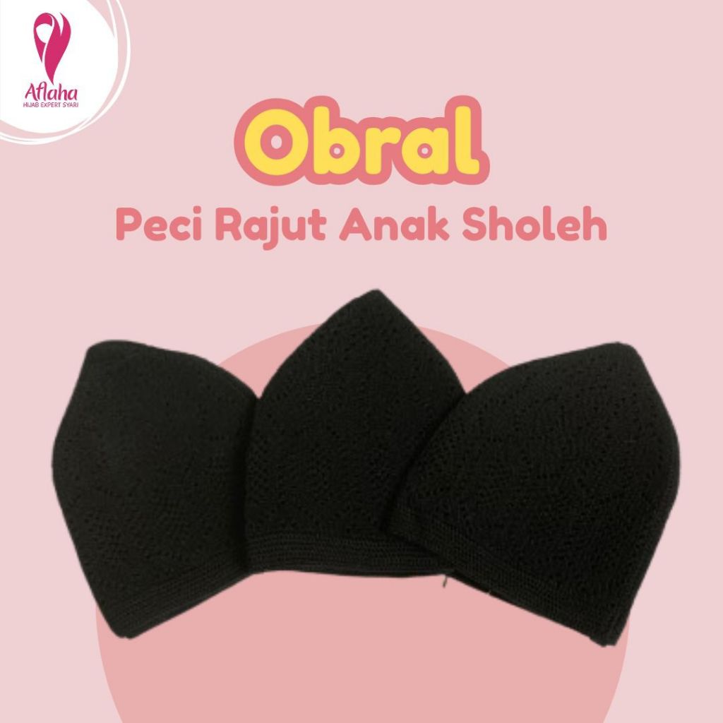 Peci Rajut Anak _Aflaha