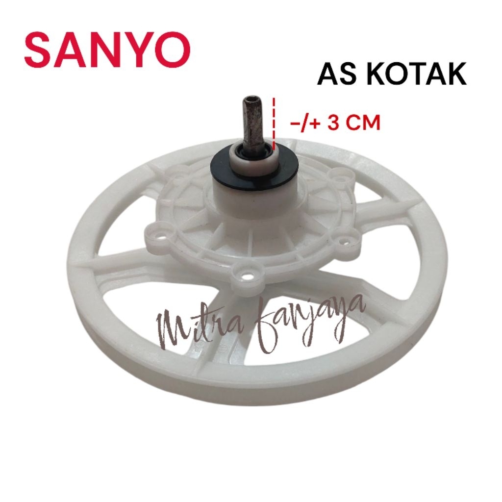 GEARBOX MESIN CUCI  SANYO 2 TABUNG / GEAR BOX MESIN CUCI SANYO GIRBOX