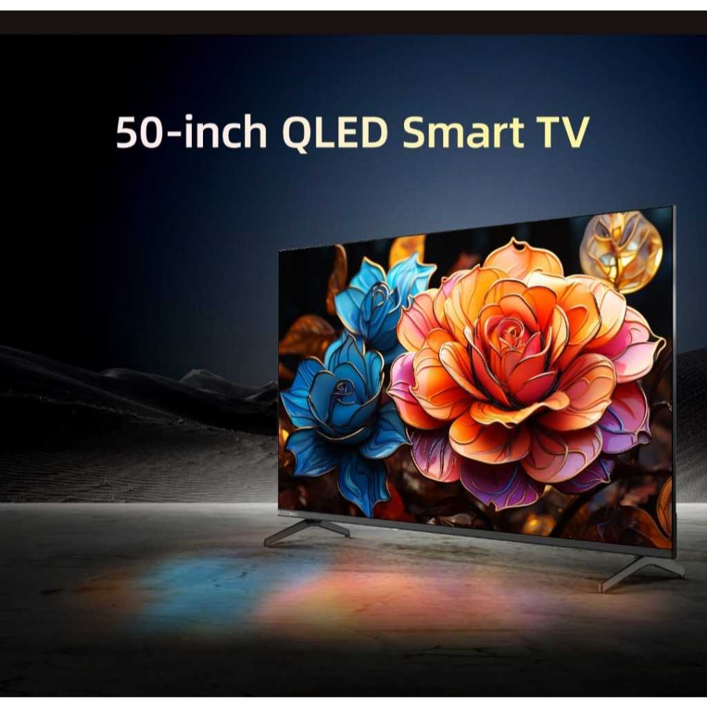 Changhong 50 Inch QLED Full HD Google Smart TV L50QST1 GARANSI RESMI FREE Bracket