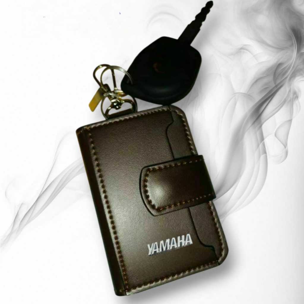 Super Rider YAMAHA Dompet STNK Motor / Gantungan Kunci Touring SIM/ KTP Pria/ Wanita Keren