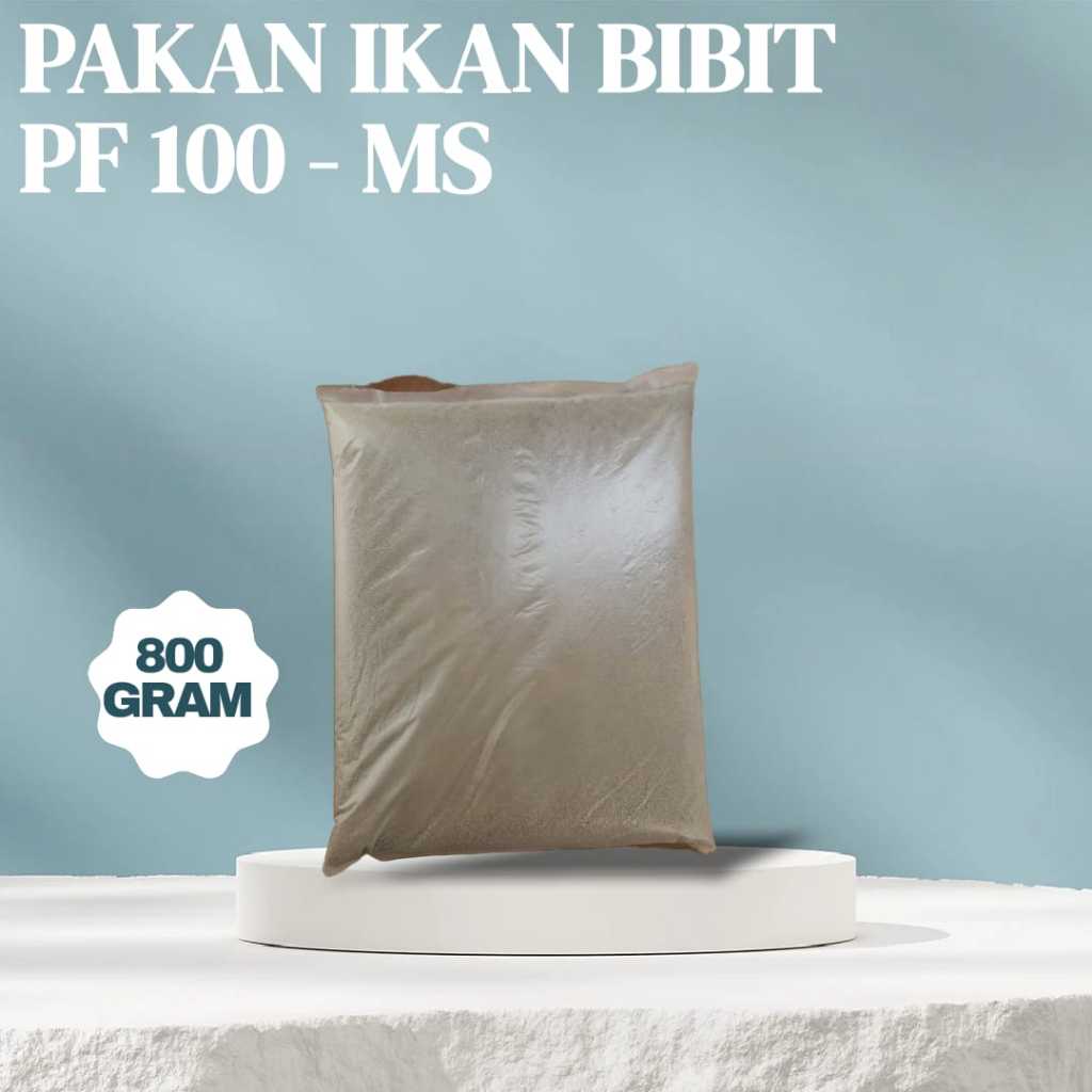 Pelet Ikan Pakan Benih PF 100 PF 500 PF 800 PF 1.000 800 gram