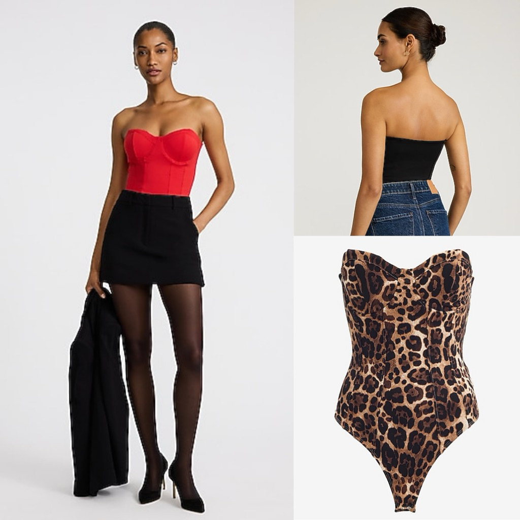 EXPRESS Bustier Bodysuit