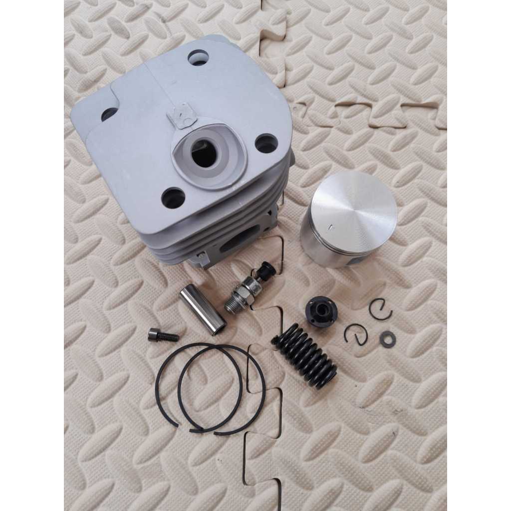 CS9000 Boring Komplit Cylinder Liner Assy Chainsaw Gergaji Mesin 2Tak Maestro Asli