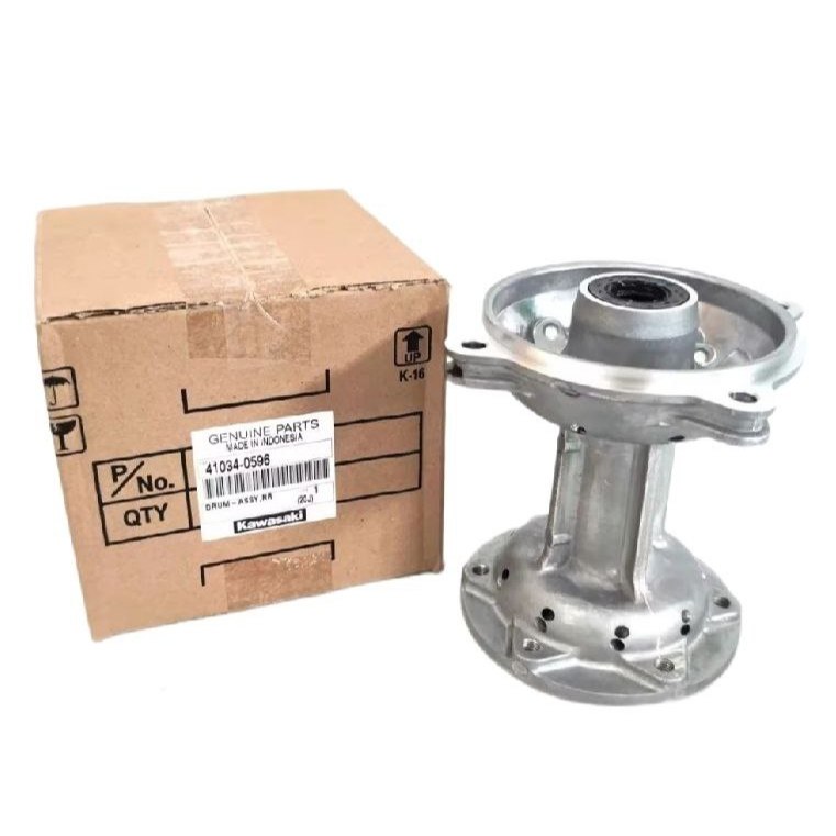 Tromol Belakang KLX 150 36 Hole Asli BARU Kawasaki