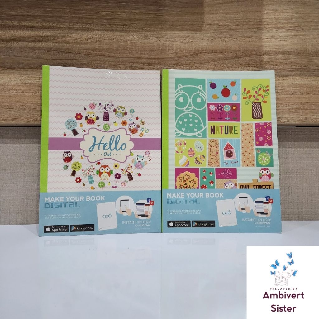 [ SEGEL ] Notebook Buku Tulis Catatan Kantor Sekolah Besar O2O Make Your Book Digital