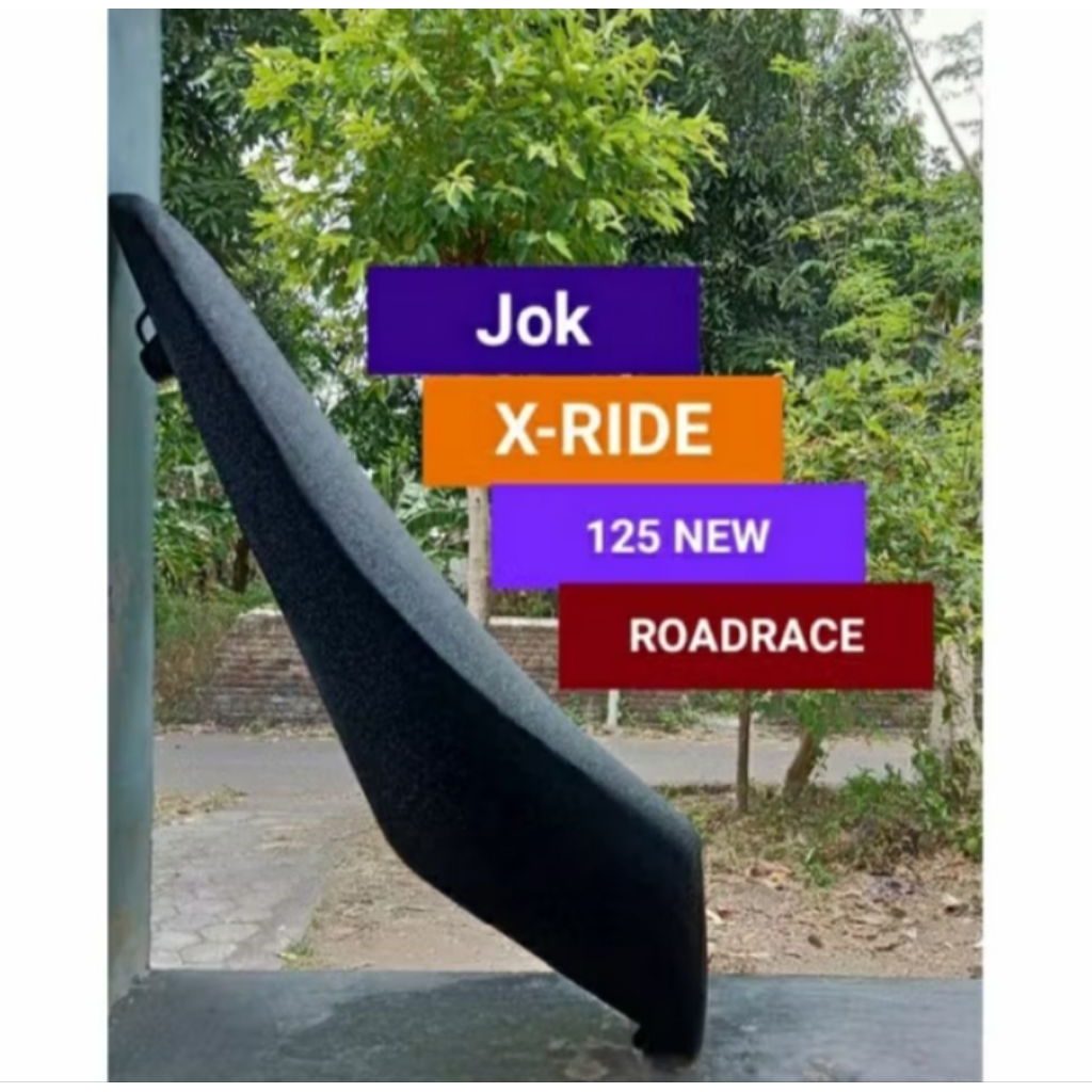 Jok X-ride 125 road race amplas _ Jok X-ride 125