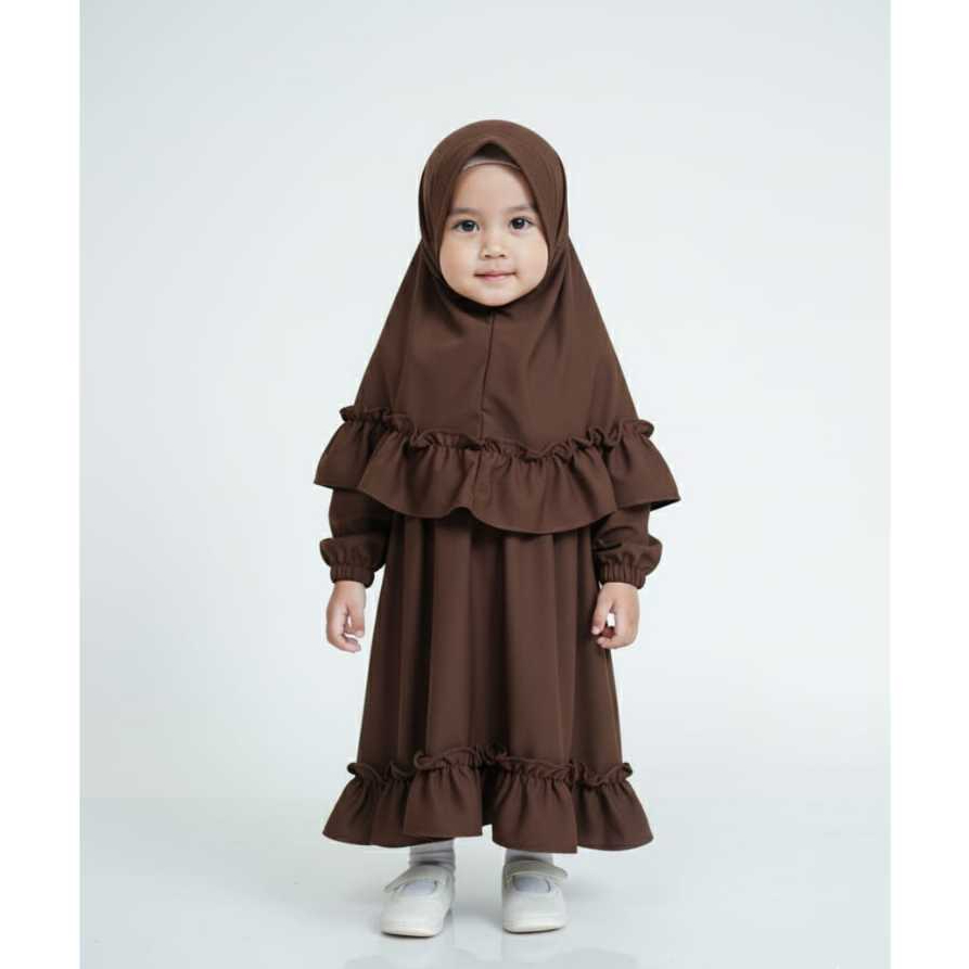 Gamis bayi perempuan newborn lucu  0-6 bulan 6 12 bulan 12-18bln Baju Anak Perempuan Gamis Bayi Pere