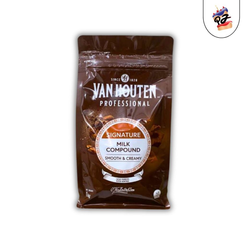COKLAT COMPOUND VAN HOUTEN COIN MILK 1 KG