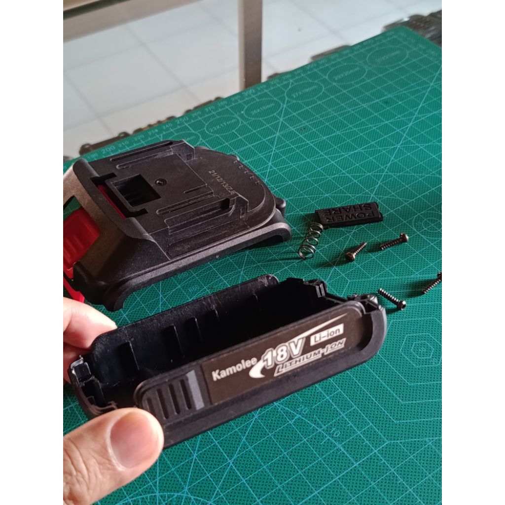 casing batrai bor cordless 5batrai