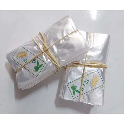 Plastik AA 12 x 25 cm Bening Tipis PLAYBOY Harga / Ikat