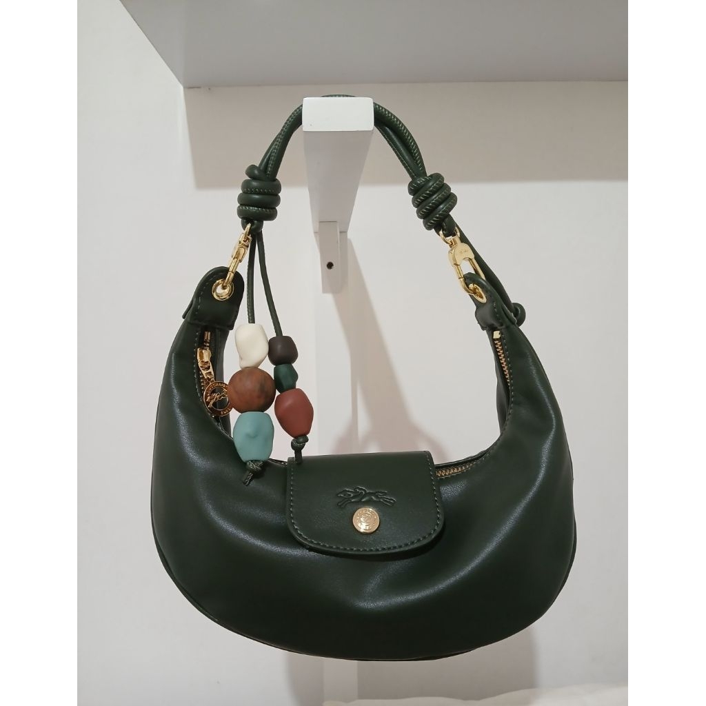 NEW LONG C HANDBAG HIJAU ARMY - Tas Kondangan - Tas wanita - Tas Mini