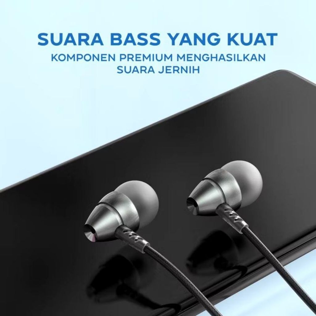 VEGER VX18 Earphone Headset HandsfreeVEGER VX-18 EXTRA BASS