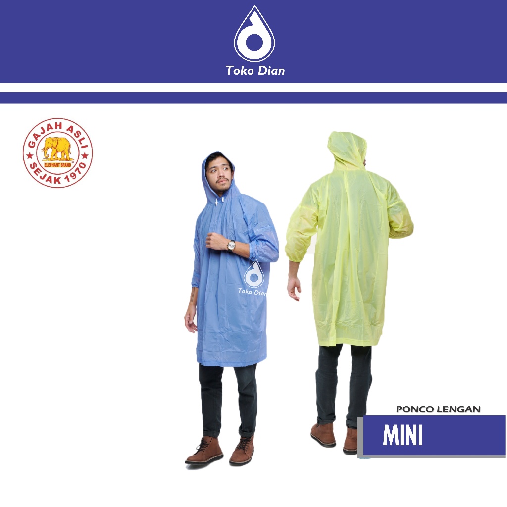 Jas Hujan Elephant Brand Mini