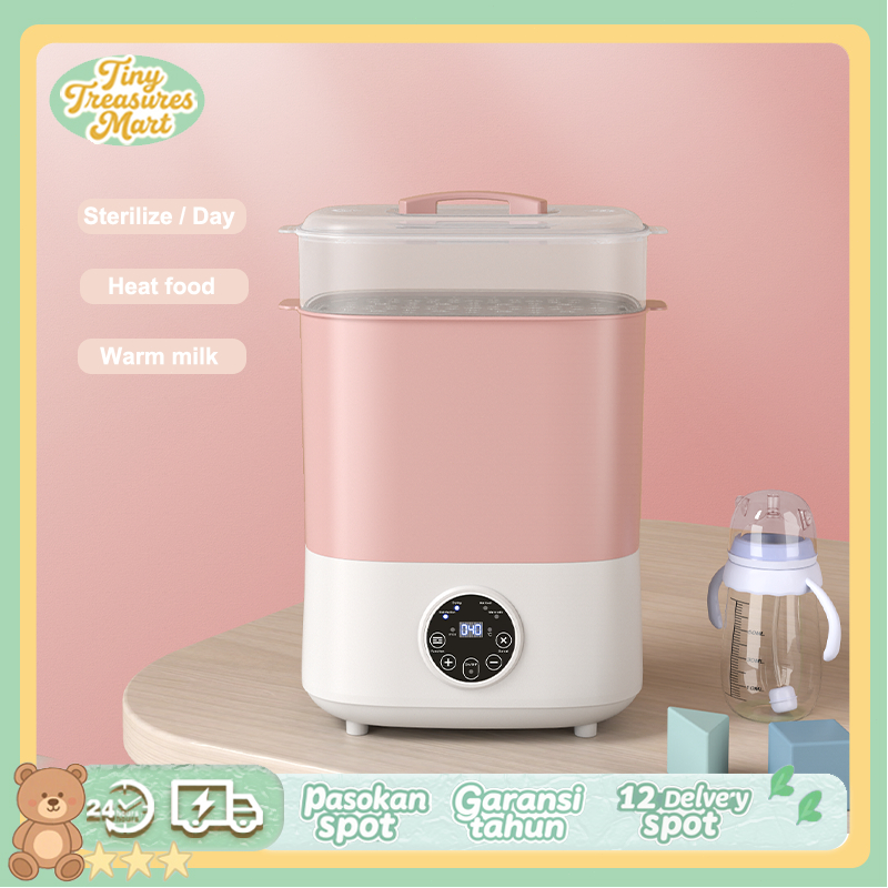 Tiny Sterilizer Botol Bayi Bottle Warmer Pengering Botol Susu Bayi Sterilizer Dot Bayi Botol BPAFree