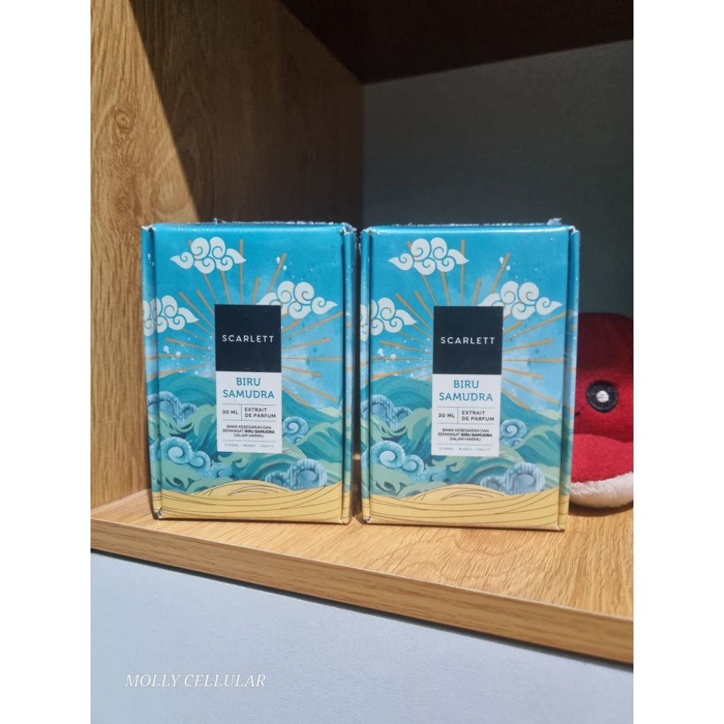 SCARLETT PARFUM BIRU SAMUDRA