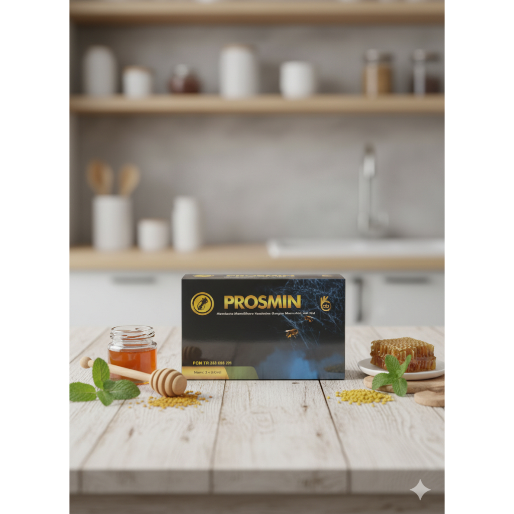 PROSMIN Propolis Plus 1 Box Isi 5 Botol – Propolis Herbal BPOM, Atasi Luka & Jaga Daya Tahan Tubuh