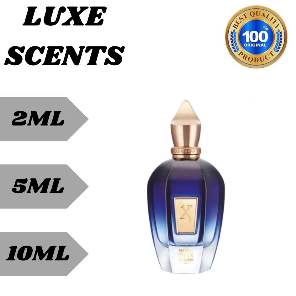 Decant xerjoff more than words 2ml 5ml 10ml