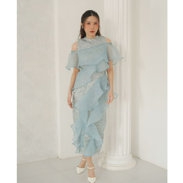 SHAN DRESS - BAJU IMLEK / DRESS IMLEK / DRESS ANAK/ PARTY DRESS / FAMILY SET IMLEK/ BAJU IBU DAN ANA