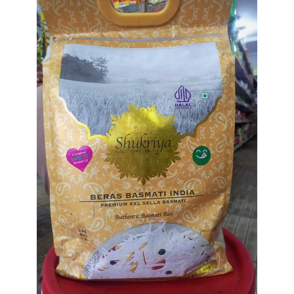 BERAS BASMATI SHUKRIYA  5kg