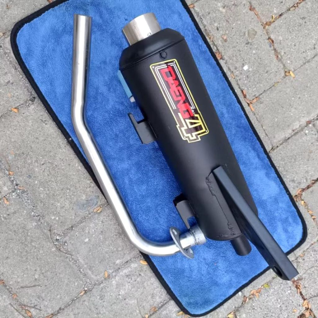 Daeng Sai4 Canister Stainless pipe for Mio m3 - Mio sporty - mio Soul i115/125