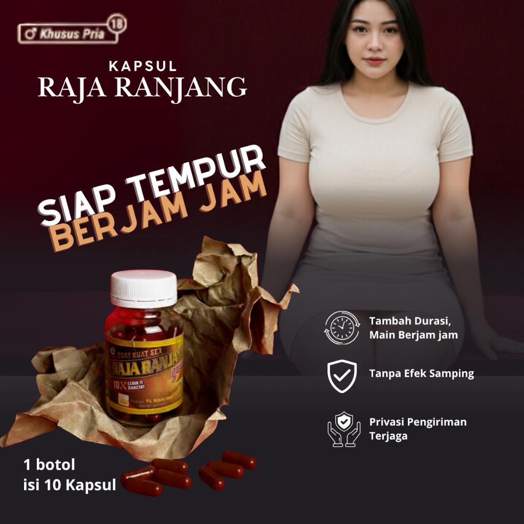 raja ranjang100% original kapsul