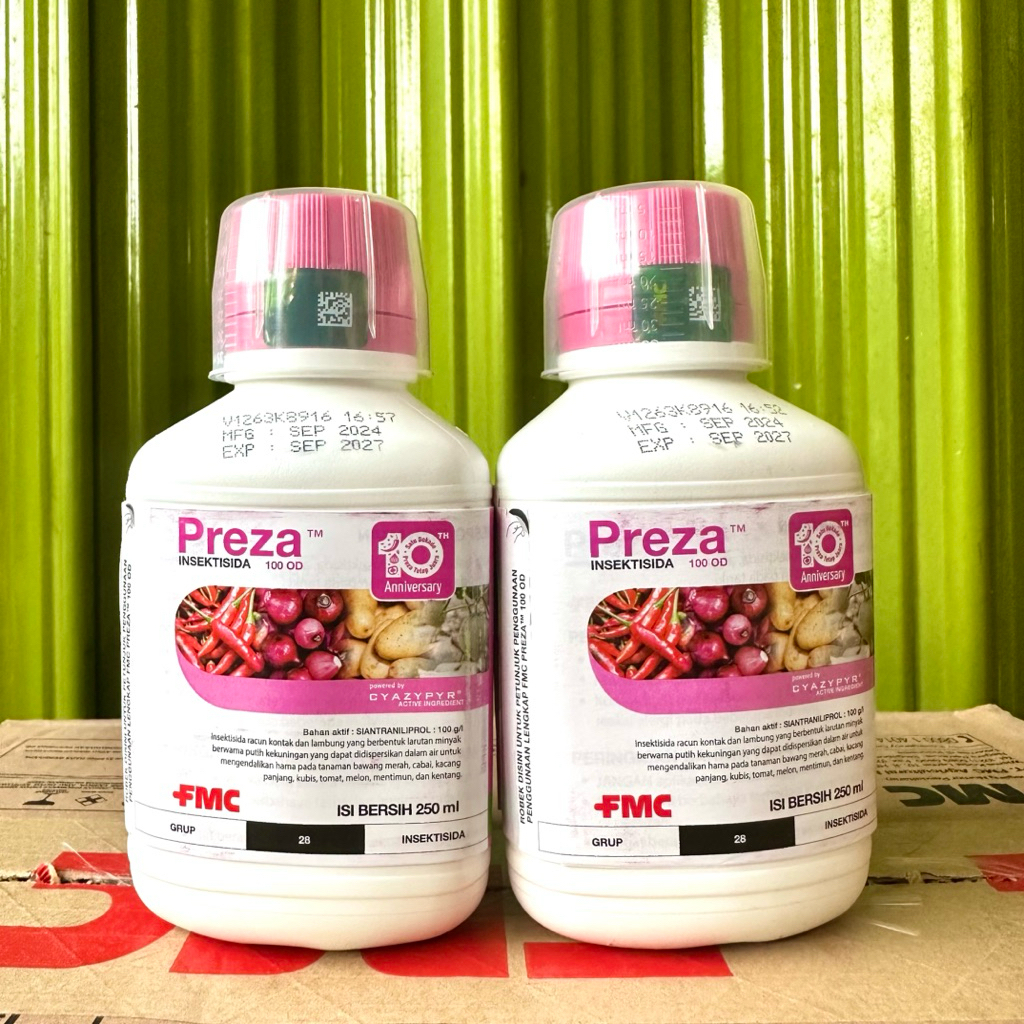 Insektisida PREZA 100 OD 250ml - Pembasmi Hama Ulat Bor dan Ulat Grayak