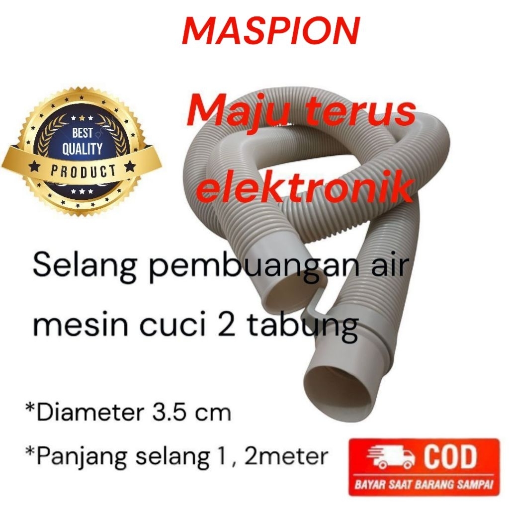 Selang pembuangan original mesin cuci maspion/ selang mesin cuci maspion 2 tabung