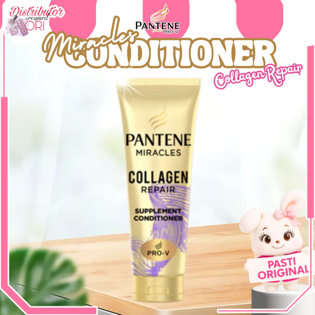 Pantene Conditioner Miracles Collagen Repair Daily Hair Supplement for Damage Care 150ml | Distribut