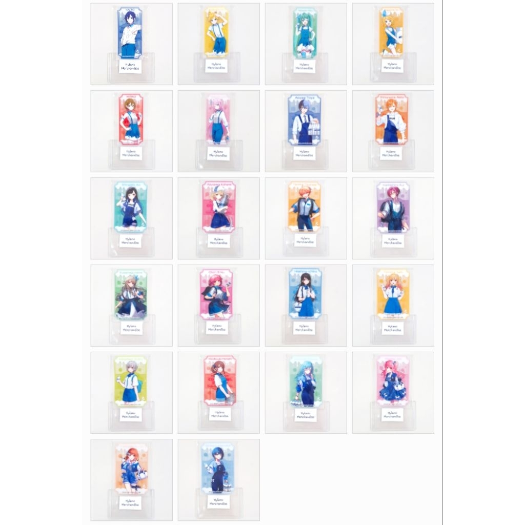 Project Sekai Lawson Clear Sheet Card Vol 1