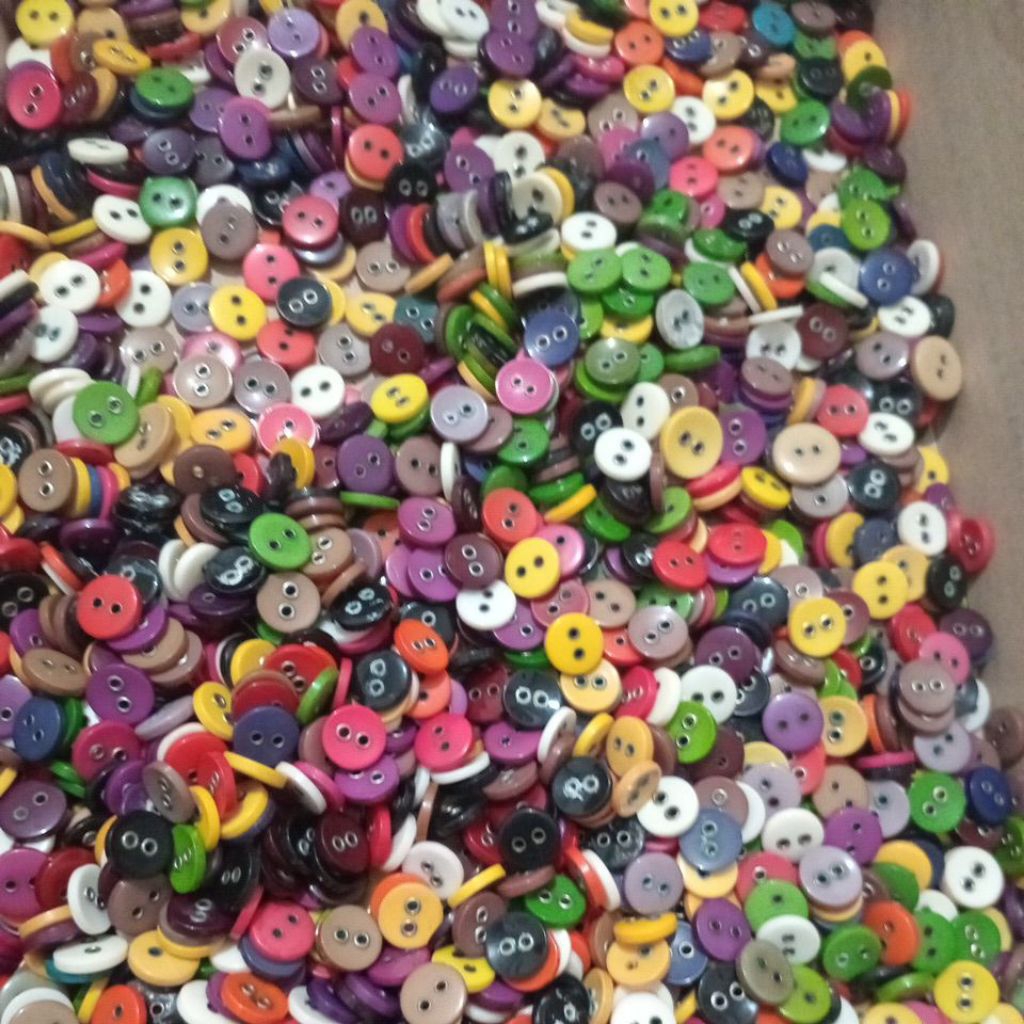 kancing baju / kancing kemeja / kancing baju motif mata