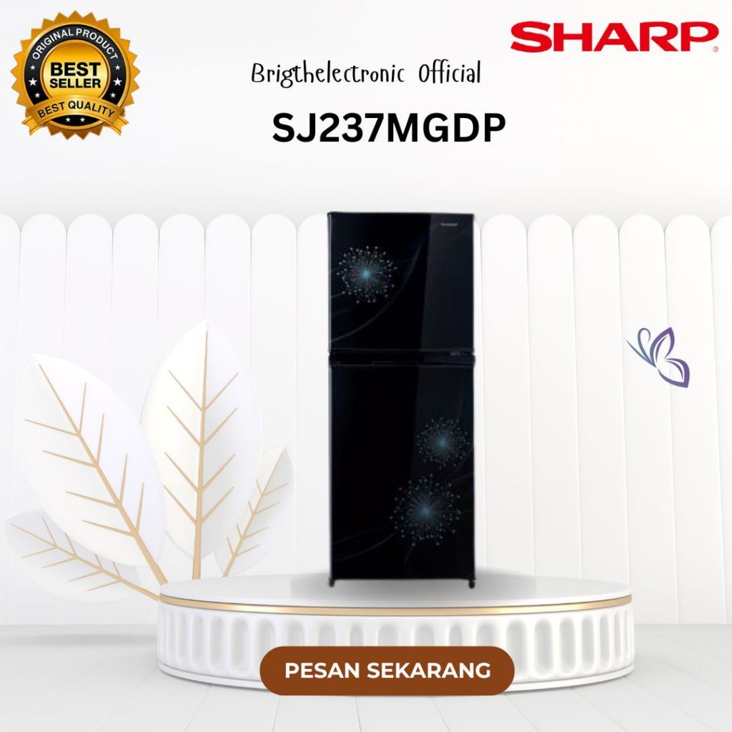 KULKAS 2 PINTU TERMURAH SJ-237MG-DP ORIGINAL/SJ-237MG-DP/SJ-237MGDP/SJ237MGDP/SJ-237MGDP/SJ237MG-DP