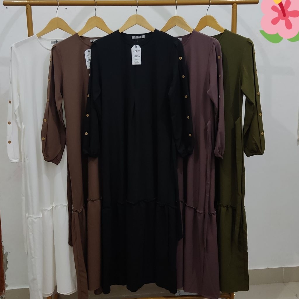 Gamis Wanita Eclo ➡️